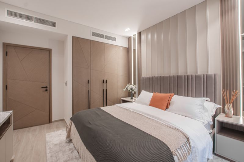 a luxurious bedroom